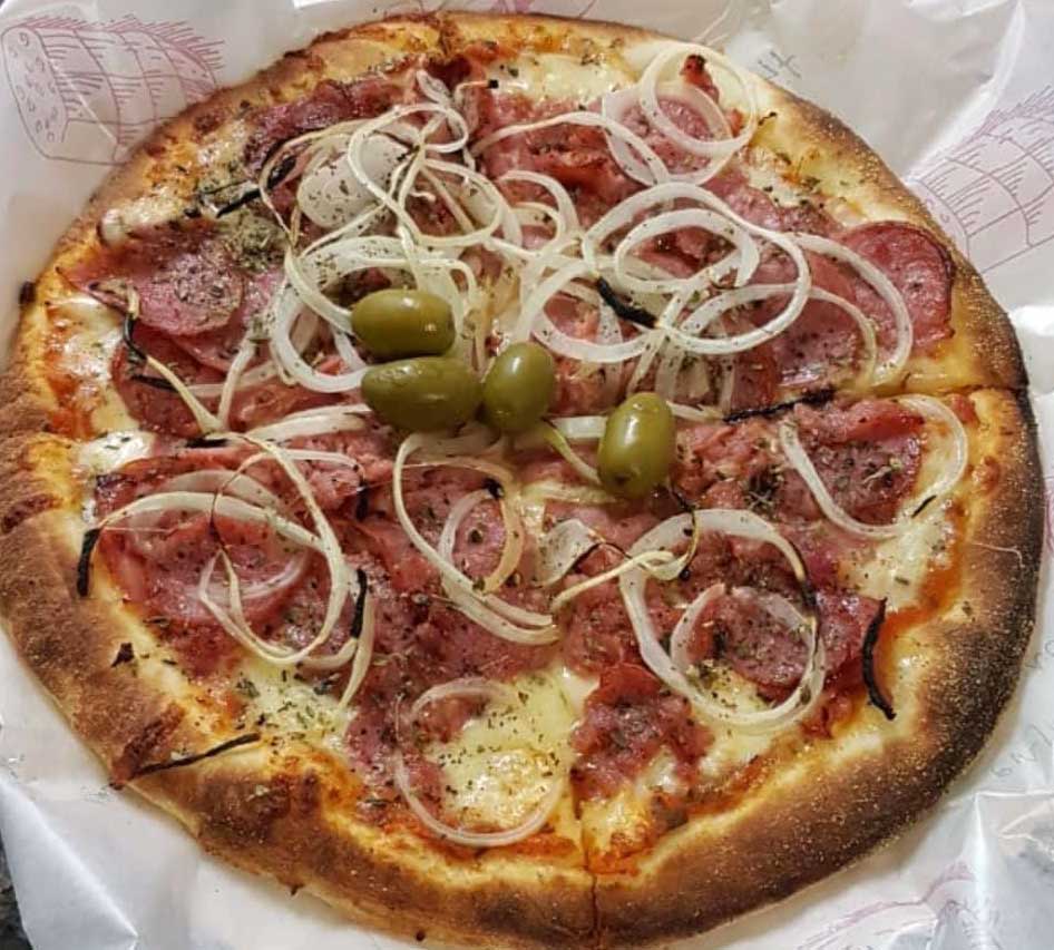 Pizza de Calabresa PicWich